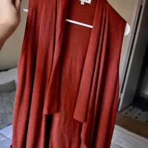 Boutique Cardigan Vest size Small